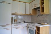 Wohnküche in den Ferienwohnungen im Haus Leirer