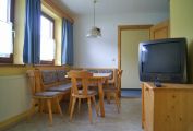 Gemütlicher Wohnbereich in den Appartements