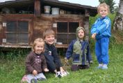 Streichelzoo für die Kinder