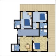 Grundriss Wohnung III